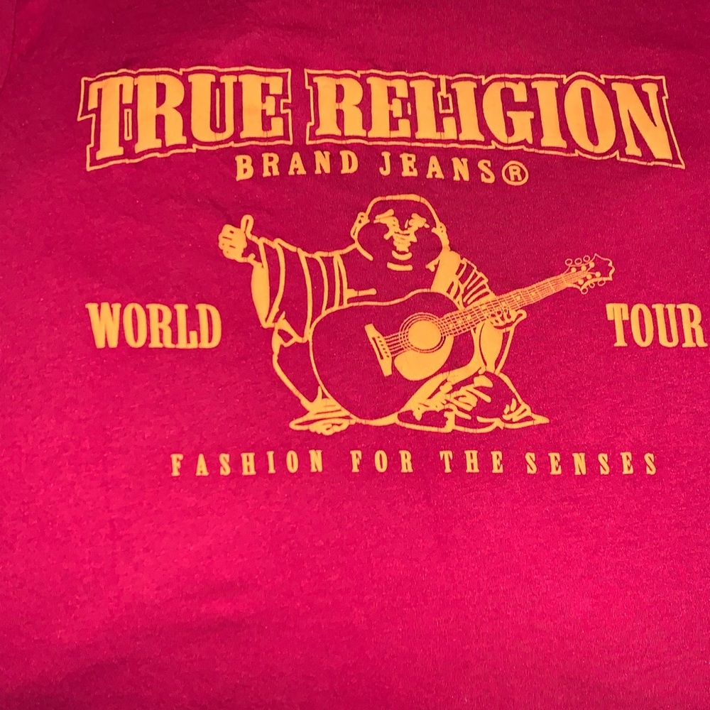 True Religion v neck xl shirt